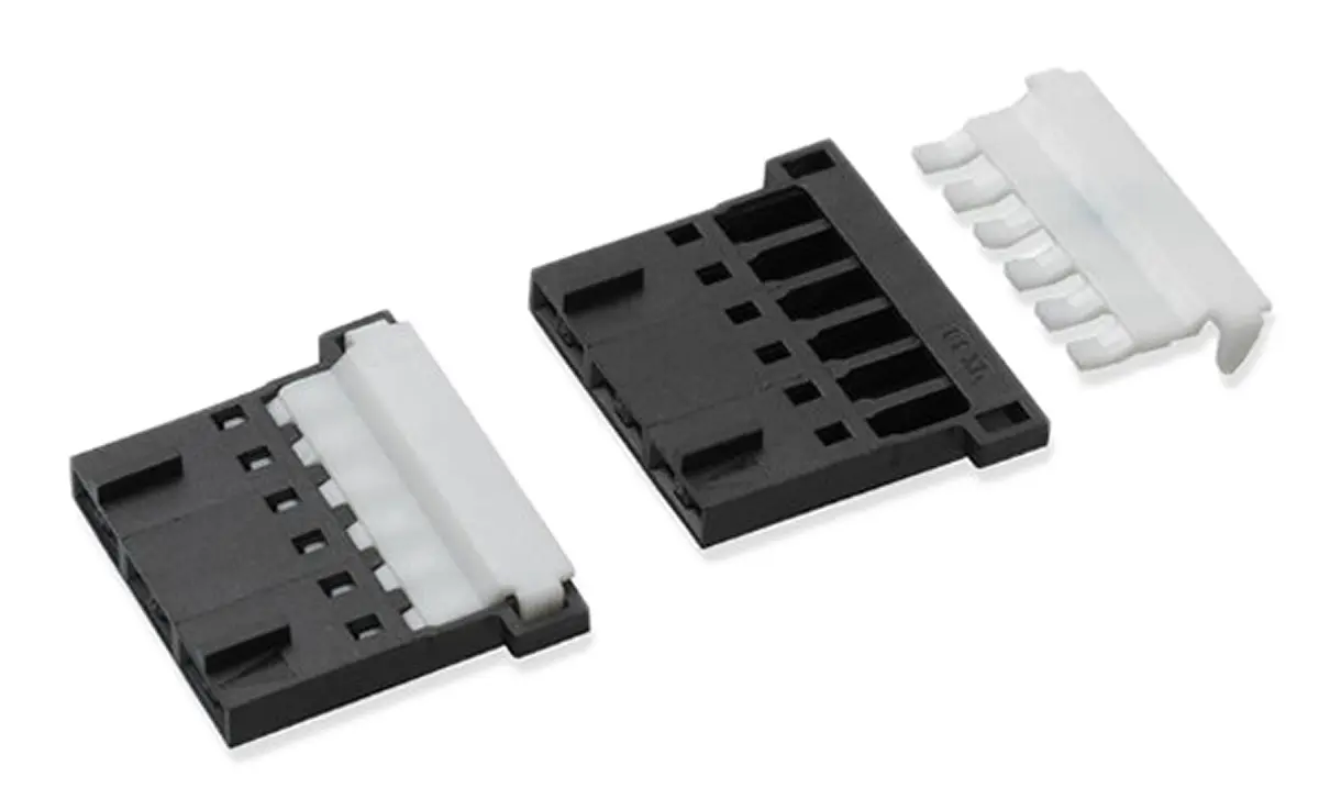 Produktfoto 1 von Molex SL Stecker Steckverbindergehäuse 2.54 mm, 8-polig / 1-reihig Gerade, Kabel für SL-Crimp-Anschlussklemme 70021, TPA