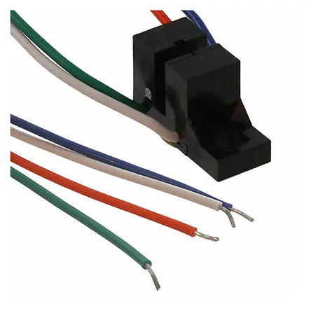 Produktfoto 1 von Optek OPB82 Frei hängend Transistor Gabel-Lichtschranke, 4-Pin