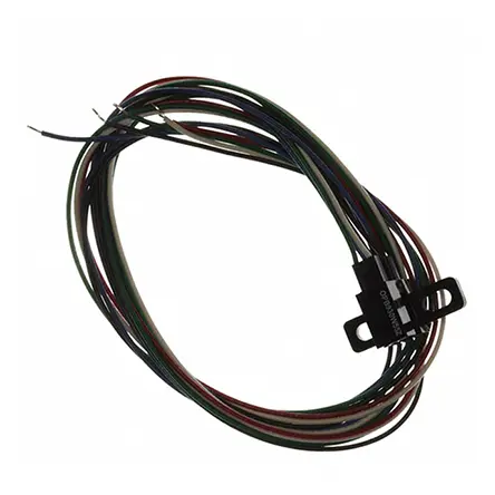 Optek OPB930 Frontplattenmontage Transistor Gabel-Lichtschranke, Anstieg 70 ns / Fallzeit 70 ns, 5-Pin