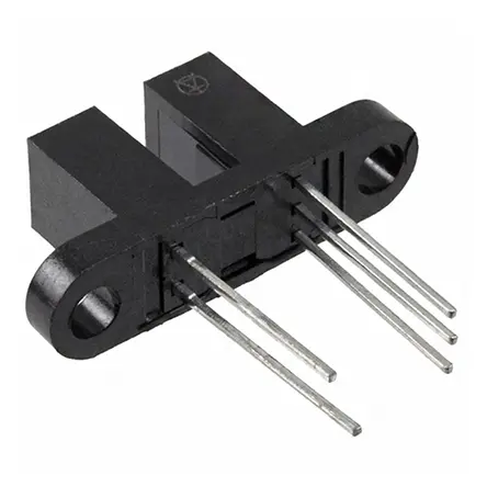 Produktfoto 1 von Optek OPB960 Durchsteckmontage Transistor Gabel-Lichtschranke, Anstieg 70 ns / Fallzeit 70 ns, 5-Pin