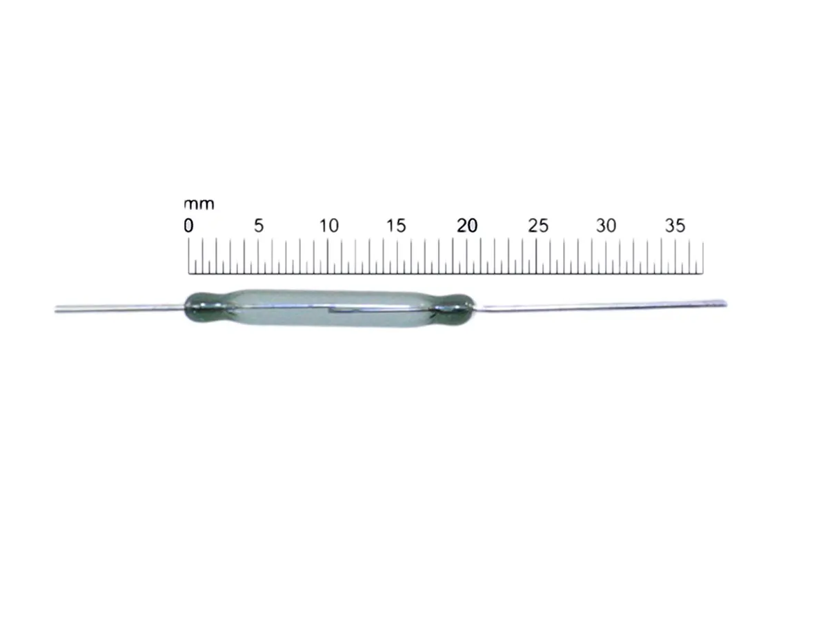 Produktfoto 1 von Assemtech Reedschalter, 1-poliger Schließer - Schließer 1000 mA 30 W 200 V ac/dc Ruthenium auf Gold 2 Ω 30 μs