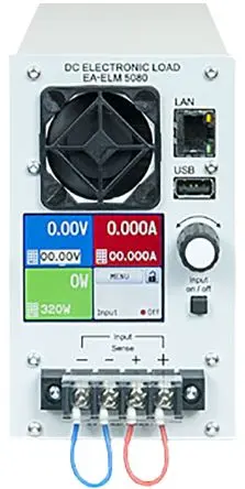 EA Elektro-Automatik EA-ELM 5000 Elektronische Last, 0 to 320 W, 0 to 25 A / 0/80 V, 92 %