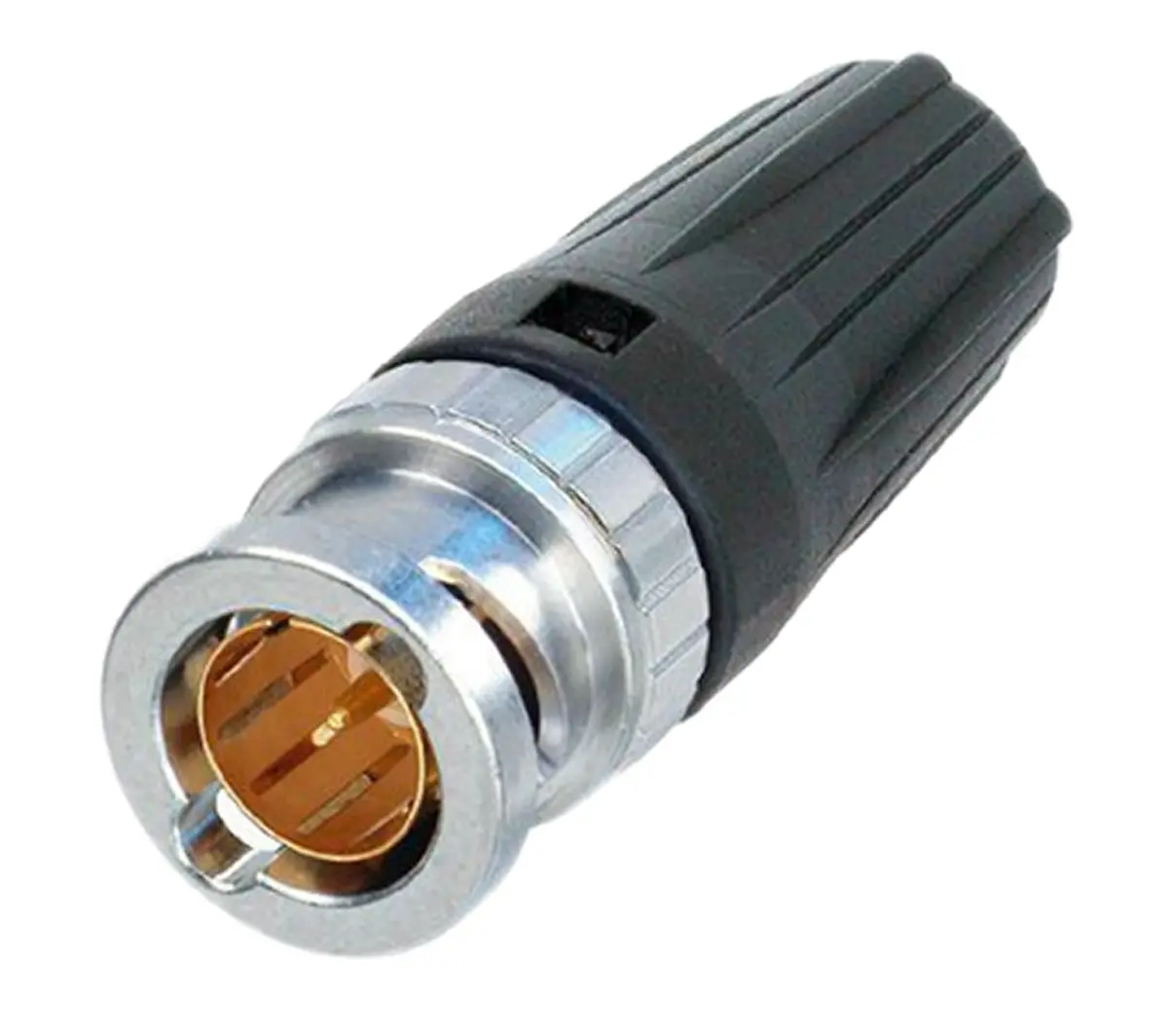 Produktfoto 1 von Neutrik BNC Stecker Koaxialsteckverbinder BNC-Steckverbinder, Kabel, 75 Ω Crimpbefestigung, Standard, Gerade