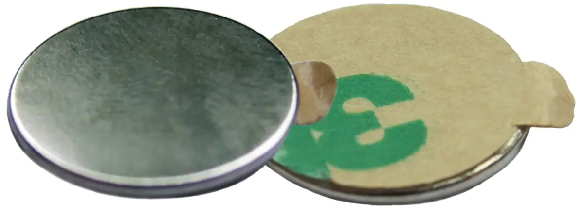 Produktfoto 1 von Eclipse Neodym Magnet, 9.5 mm, 0.41 kg Selbstklebend x 0.75 mm, L. 0.75 mm