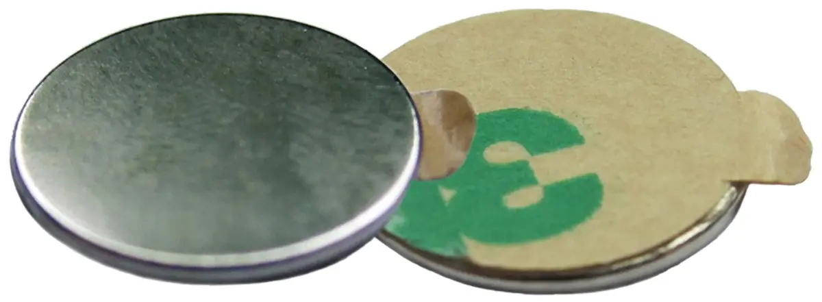 Produktfoto 1 von Eclipse Neodym Magnet, 9.5 mm, 0.41 kg Selbstklebend x 0.75 mm, L. 0.75 mm