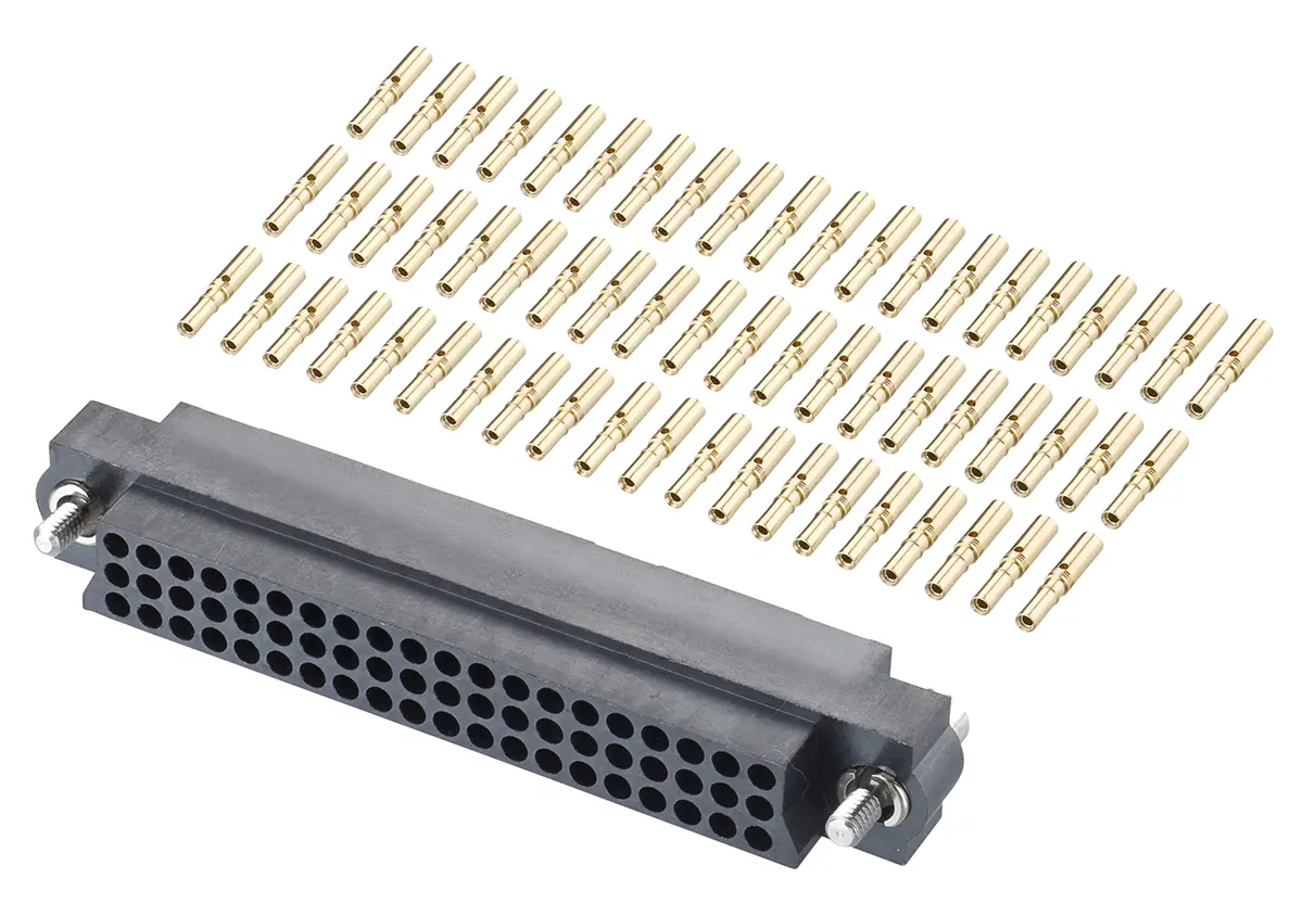 HARWIN Datamate J-Tek Leiterplattenbuchse Gerade Durchsteckmontage 60-polig / 3-reihig, Raster 2 mm Lot