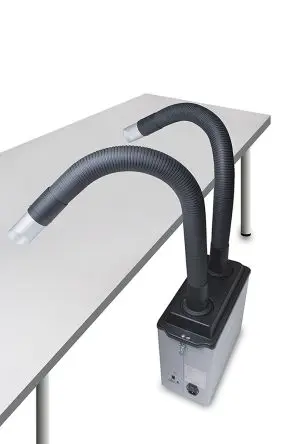 Produktfoto 1 von Weller MG130 Kit 2 Lötrauch-Absauger, 100 W / 230V F7, 52 dBA