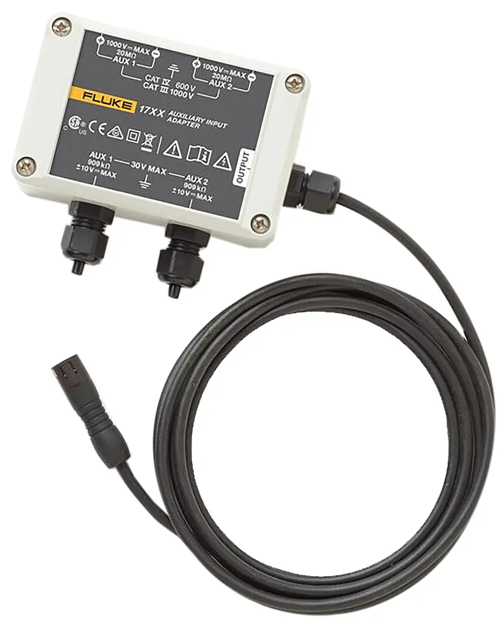 Produktfoto 1 von Fluke Analogadapter Analogadapter für 1736 Leistungs-Logger, 1738 Leistungs-Logger
