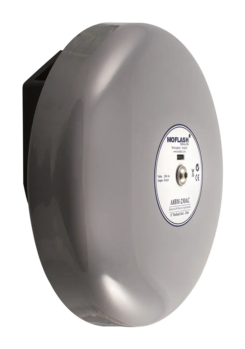 Produktfoto 1 von Moflash A8BM Sirene IP66 24 V dc 108dB Grau, Ø 219 mm