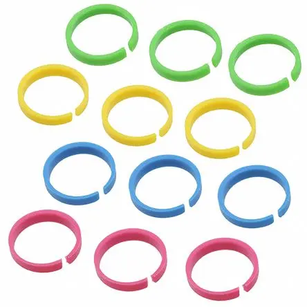 Produktfoto 1 von Teledyne LeCroy Farbcodierter Ring Tastkopfzubehör/Ersatzsatz Serie PP011