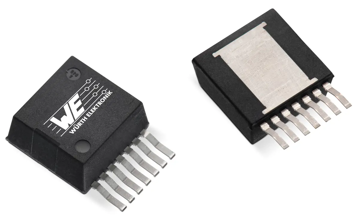 Produktfoto 1 von Wurth Elektronik DC/DC-Stromversorgungsmodul 5-Kanal 1 MHz BQFN 41-Pin Einstellbar 15 V 2.5 V