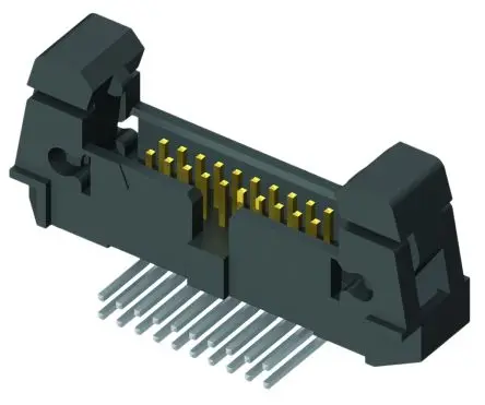 Samtec EHF Leiterplattenleiste gewinkelt, 50-polig / 2-reihig, Raster 1.27 mm Raster Durchsteckmontage, Kabel-Platine,