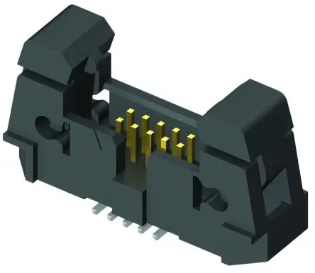 Produktfoto 1 von Samtec EHF Leiterplattenleiste Gerade, 26-polig / 2-reihig, Raster 1.27 mm Raster Oberfläche, Kabel-Platine, Ummantelt