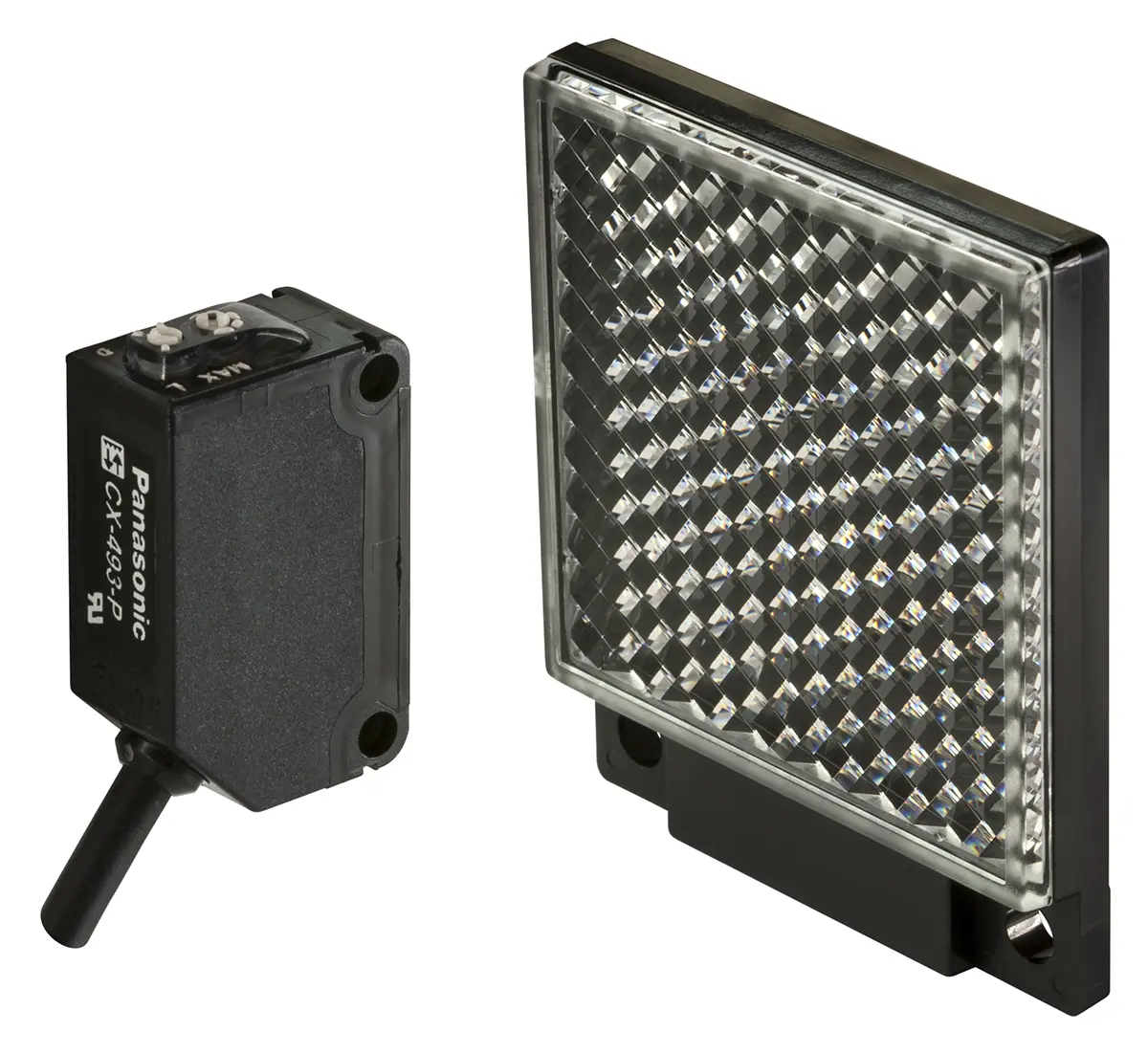 Produktfoto 1 von Panasonic CX-400 Kubisch Optischer Sensor, Reflektierend, Bereich 3 m, NPN Ausgang, Anschlusskabel