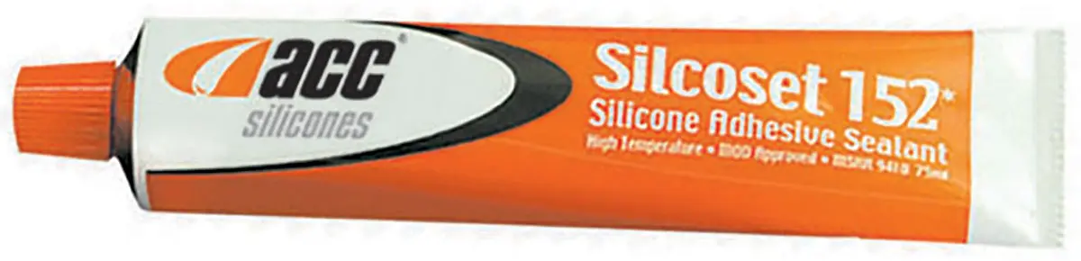 Produktfoto 1 von ACC Silcoset 152 Dichtmittel Weiß Paste, Rohr 75 ml, 300 °C, -60 °C