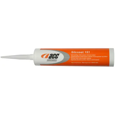 Produktfoto 1 von ACC Silcoset 151 Dichtmittel Weiß Flüssig, Patrone 310 ml, 300 °C, -60 °C