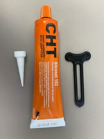 Produktfoto 1 von ACC Silcoset 153 Dichtmittel Lichtdurchlässig Paste, Rohr 75 ml, 250 °C, -60 °C