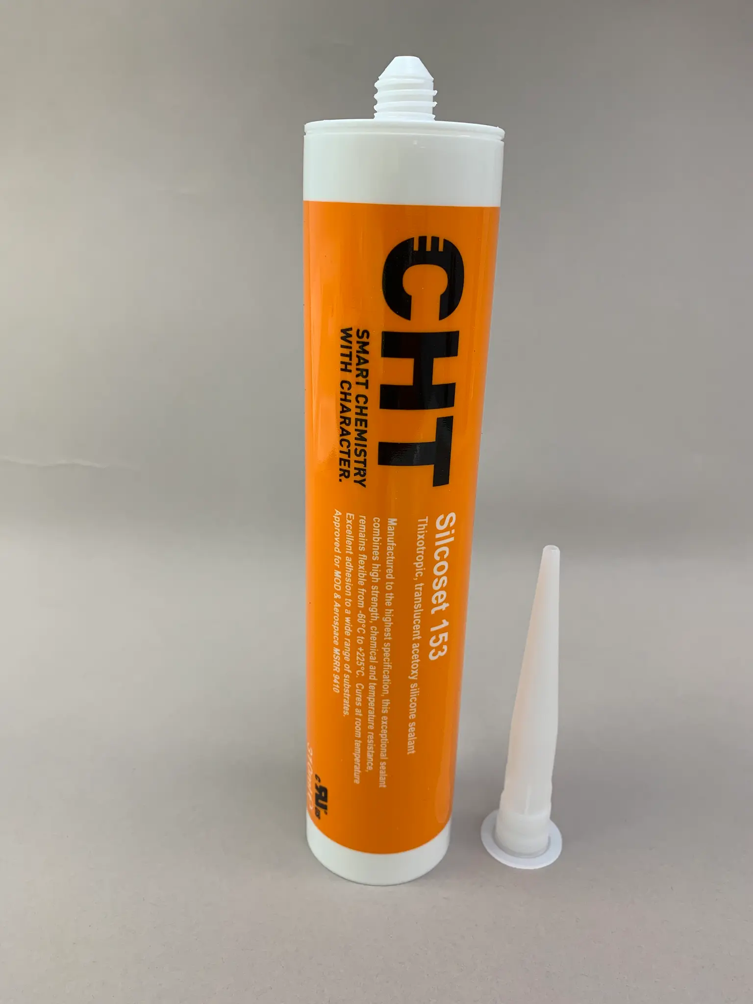 Produktfoto 1 von ACC Silcoset 153 Dichtmittel Lichtdurchlässig Paste, Patrone 310 ml, 250 °C, -60 °C