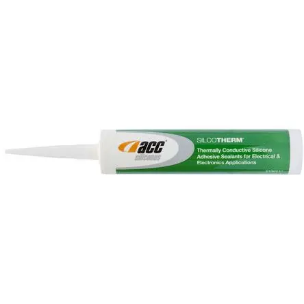 Produktfoto 1 von ACC SILCOTHERM Dichtmittel Grau Paste Nicht-korrosiv, Patrone 310 ml, 220 °C, -50 °C