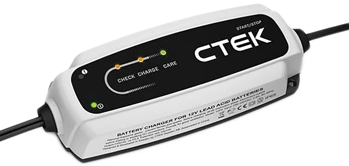 Produktfoto 1 von CTEK CT5 Start&Stop START/STOP Akkuladegerät, 12 V Bleiakku/3.8 A 14 bis 110 Ah Automobilindustrie