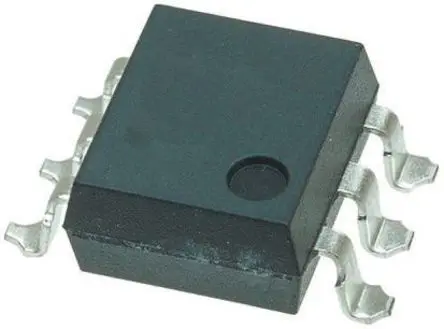 Produktfoto 1 von Broadcom 4N25 Oberfläche 1 Optokoppler DC-In, 6-Pin PDIP, Isolation 2500 V ac