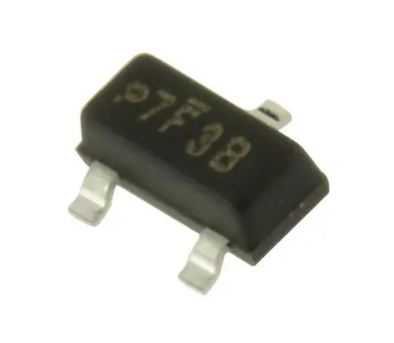 Produktfoto 1 von Vishay BAT54 Oberfläche Diode Schottky-Diode Gemeinsame Kathode, 30 V / 200 mA, 3-Pin SOT-23