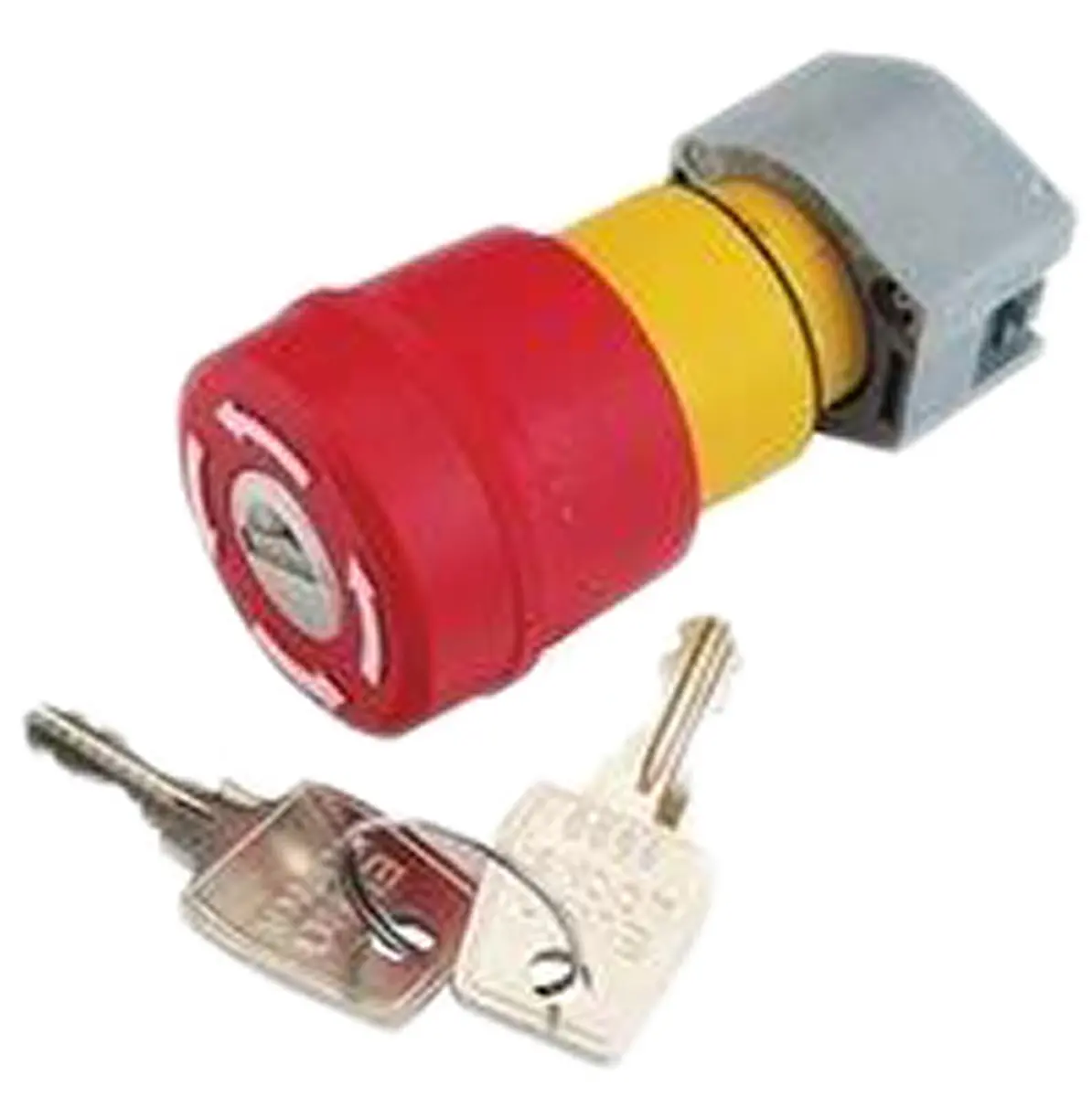 Produktfoto 1 von EAO Not-Aus-Schalter, 22 mm, Rot, Schlüsselentriegelung, Pilzkopf, Kunststoff, IP65, 37 mm beleuchtet
