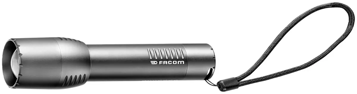 Produktfoto 1 von Facom Wiederaufladbar Taschenlampe LED Schwarz, 814 lm / 779.CRT