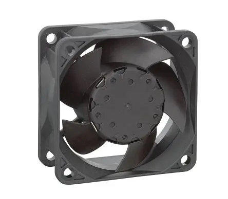 Produktfoto 1 von ebm-papst 630 Axiallüfter, Kugel, 12V dc / 1.8 W 0.12 A, 7450 U/min, 40 m³/h IP68 60 mm 25.4mm 25.4 mm