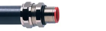 Produktfoto 1 von Adaptaflex SPL Messing Kabelrohr Befestigung Kabelrohr M32 32 mm Silber Nickel-Finish IP40