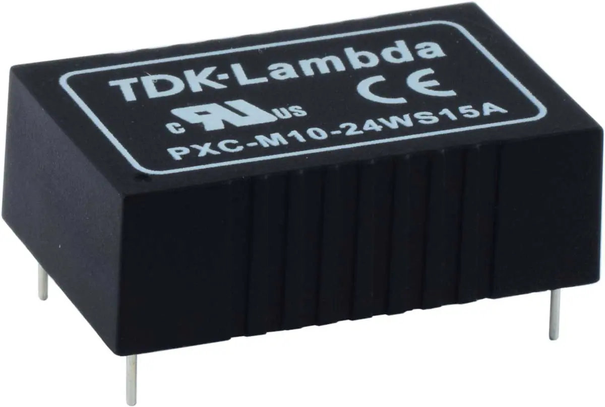 TDK PXC-M06W DC/DC-Wandler 6W 48 V dc IN, 5V dc OUT / 1.2A PCB-Montage 5kV ac isoliert