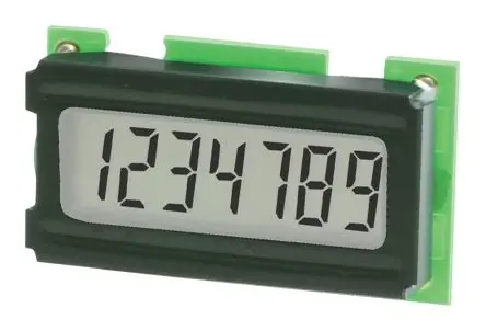 Produktfoto 1 von Kübler CODIX 190 Zähler Addier Zähler LCD Elektrisch 7-stellig 60V dc, Impuls, max. 10 kHz