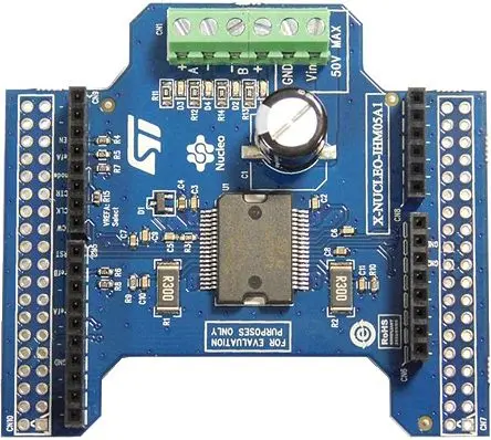 Produktfoto 1 von STMicroelectronics L6208 Evaluierungsplatine, X-Nucleo-IHM Schrittmotortreiber, für STM32 Nucleo-Platinen