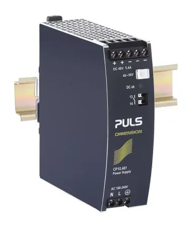 Produktfoto 1 von PULS DIMENSION DIN-Schienen Netzteil 240V ac AC / 5.4 A 56V dc DC 240 W