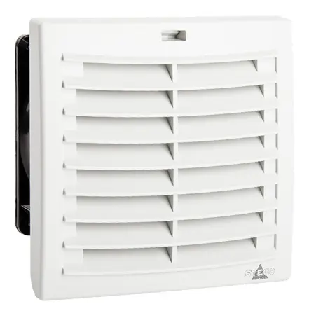 STEGO AC Filterlüfter, 49dB(A), 230 V ac, 19W, 47m³/h, 152 x 152mm, IP54