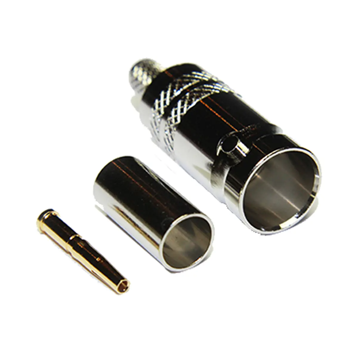 Produktfoto 1 von COAX Connectors Buchse Koaxialsteckverbinder BNC-Steckverbinder, Kabelmontage Crimp-Anschluss, für BELDEN