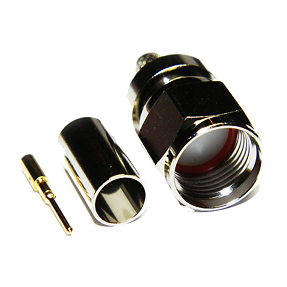 Produktfoto 1 von COAX Connectors 15-005-36 Stecker Koaxialsteckverbinder F-Steckverbinder, Kabel, für BELDEN 1855ENH, Conducfil 9890,