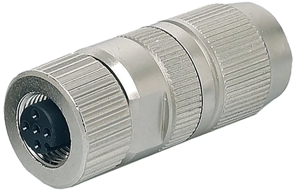 Produktfoto 1 von Murrelektronik Limited 7000 M12 Rundsteckverbinder Buchse 5-polig Buchse 4A Kabel IP67