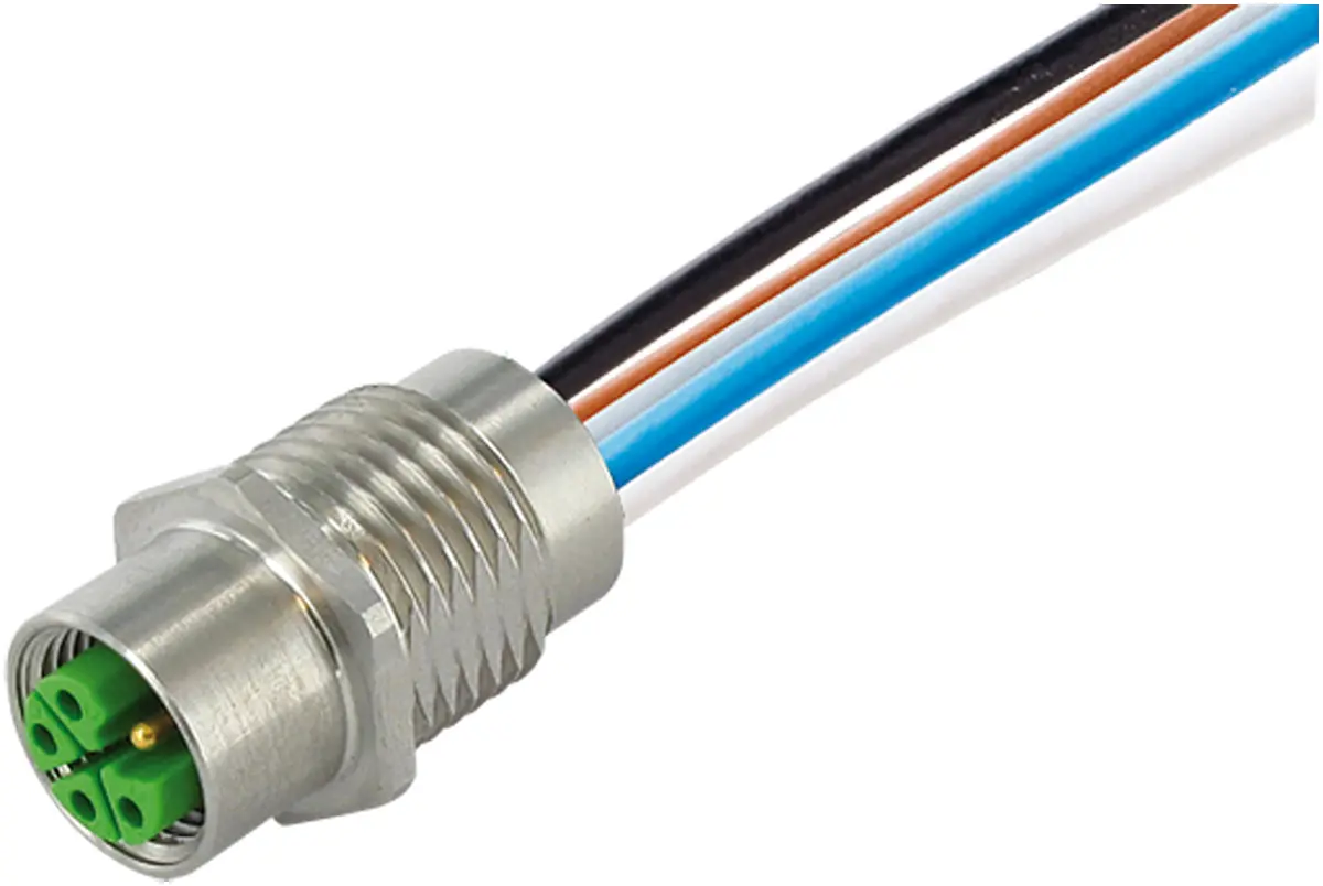 Produktfoto 1 von Murrelektronik Limited P4291, 5-polig Sensor-Betätigungselementkabel, Gerade Buchse / Nicht abgeschlossen, Länge 0.5 m