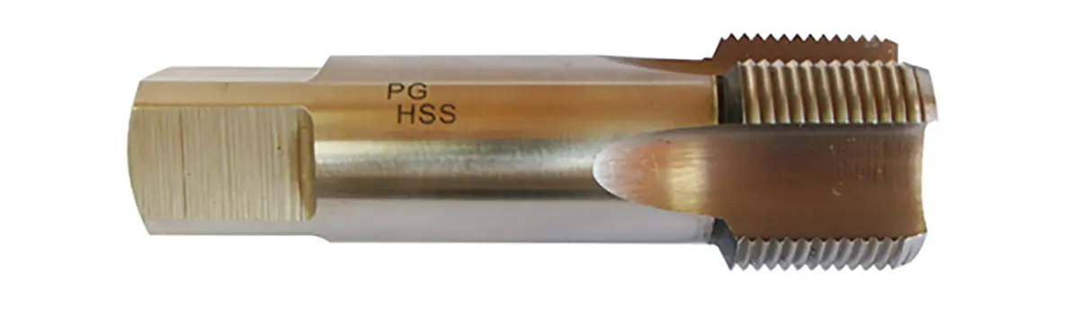 RS PRO Gewindebohrer HSS Hand, PG Gerade Nut, Rechtsgewinde, 1-teilig PG29