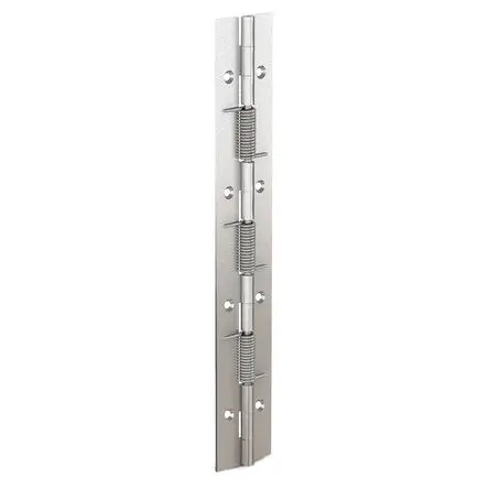 Pinet Stahl Federscharnier Feder Federbelastet Schraubbefestigung Feder, 1.5 mm x 40 mm x 240 mm