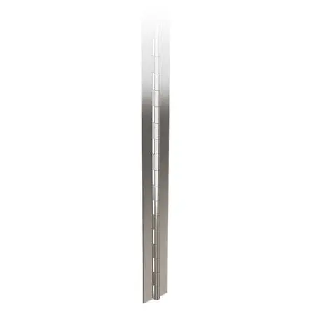 Pinet Edelstahl 316L Klavierband Knöchel Freischwingend, 1.2 mm x 50 mm x 2040 mm