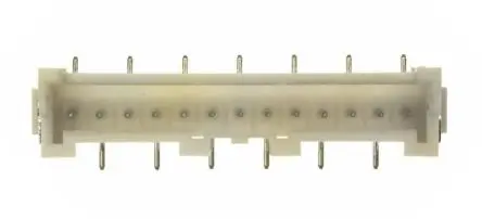 Produktfoto 1 von JST XA Leiterplattenleiste Gerade, 12-polig / 1-reihig, Raster 2.5 mm Raster Oberfläche, Kabel-Platine, Ummantelt