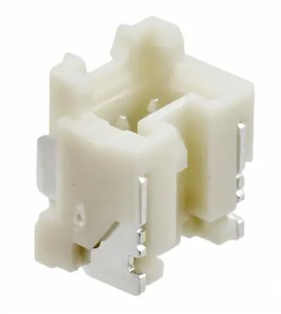 Produktfoto 1 von JST PA Leiterplattenleiste gewinkelt, 2-polig / 1-reihig, Raster 2 mm Raster Oberfläche, Kabel-Platine, Ummantelt