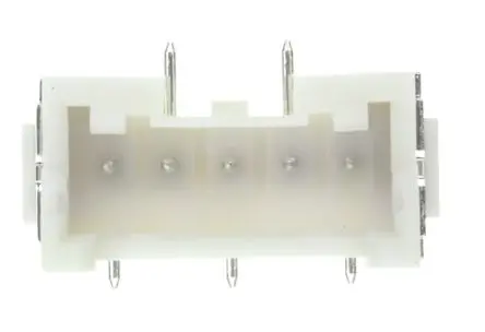 Produktfoto 1 von JST XA Leiterplattenleiste Gerade, 5-polig / 1-reihig, Raster 2.5 mm Raster Oberfläche, Kabel-Platine, Ummantelt