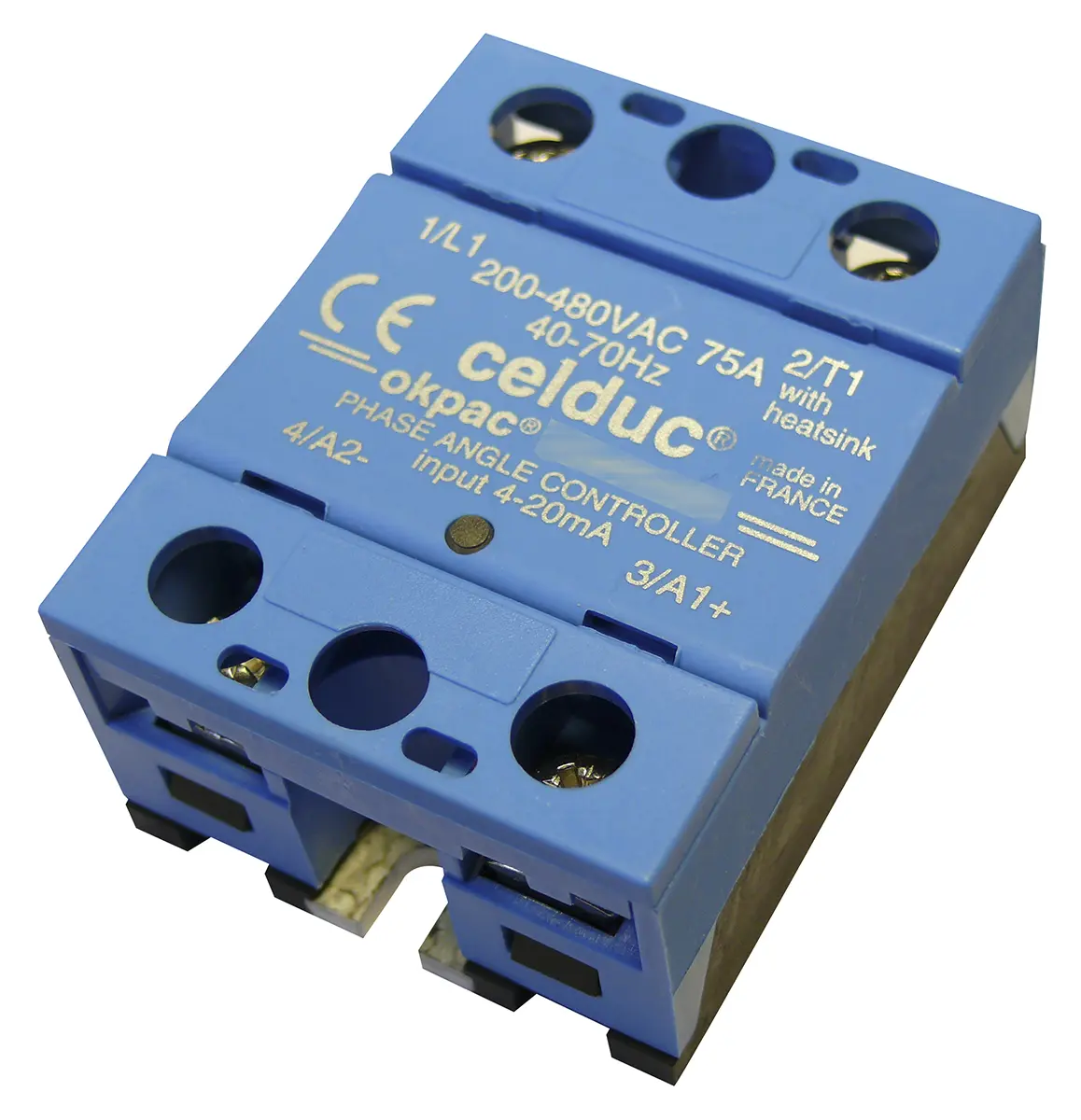Produktfoto 1 von Celduc SO4 DIN-Hutschiene Halbleiterausgang, SPST 480 V ac / 125 A