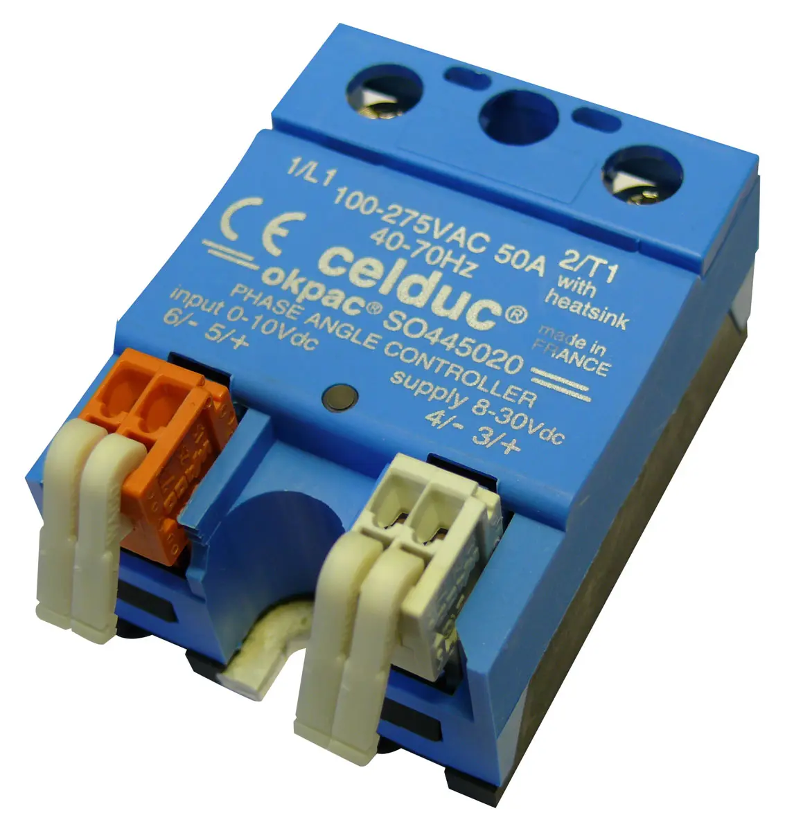 Produktfoto 1 von Celduc DIN-Hutschiene Halbleiterausgang, SPST 480 V ac 10V / 125 A