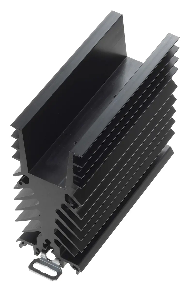 Produktfoto 1 von Celduc Halbleiterrelais-Kühlkörper für 22,5 mm SA und SU Elektronikrelais DIN-Schienen