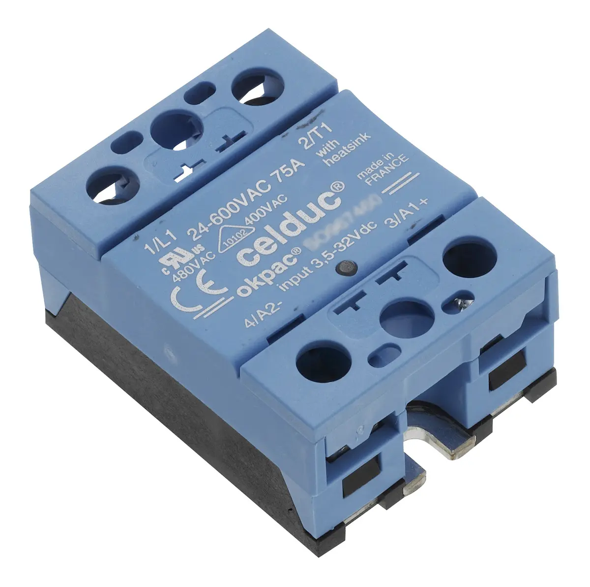 Celduc DIN-Hutschiene Halbleiterausgang, SPST 690 V ac 32V / 125 A