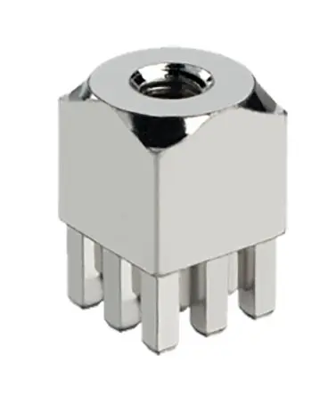 Produktfoto 1 von Fischer Schraubanschlussklemme, 9 Stränge, Silber, Vertikal 90A